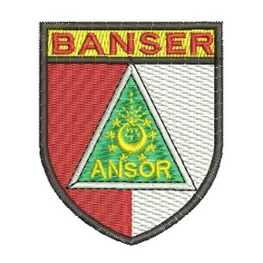 Badge Logo BANSER, PERISAI &amp; DIKLATSAR (full bordir)