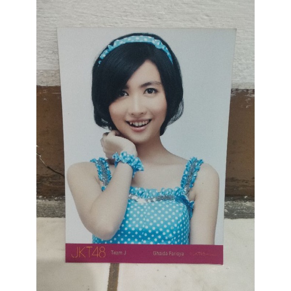 JKT48 Photopack Ghaida Farisya Team J 1 (TERMURAH)