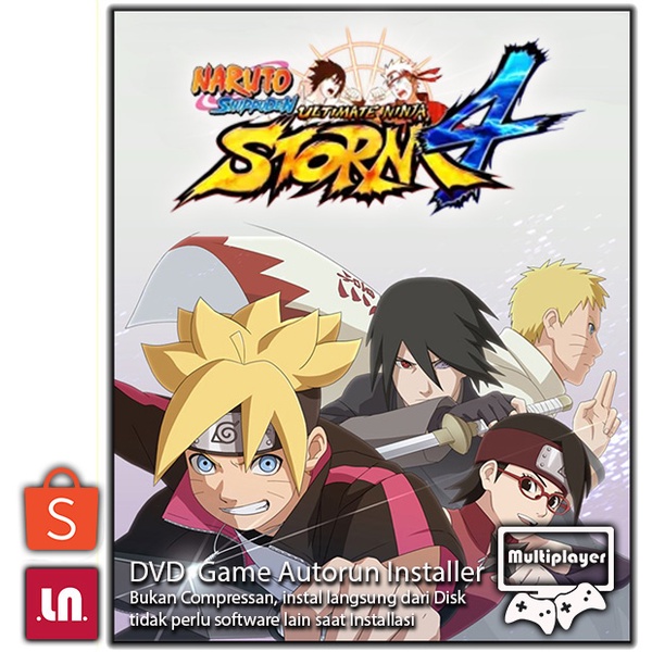 Naruto Shippuden Ultimate Ninja STORM 4 - PC DVD Game