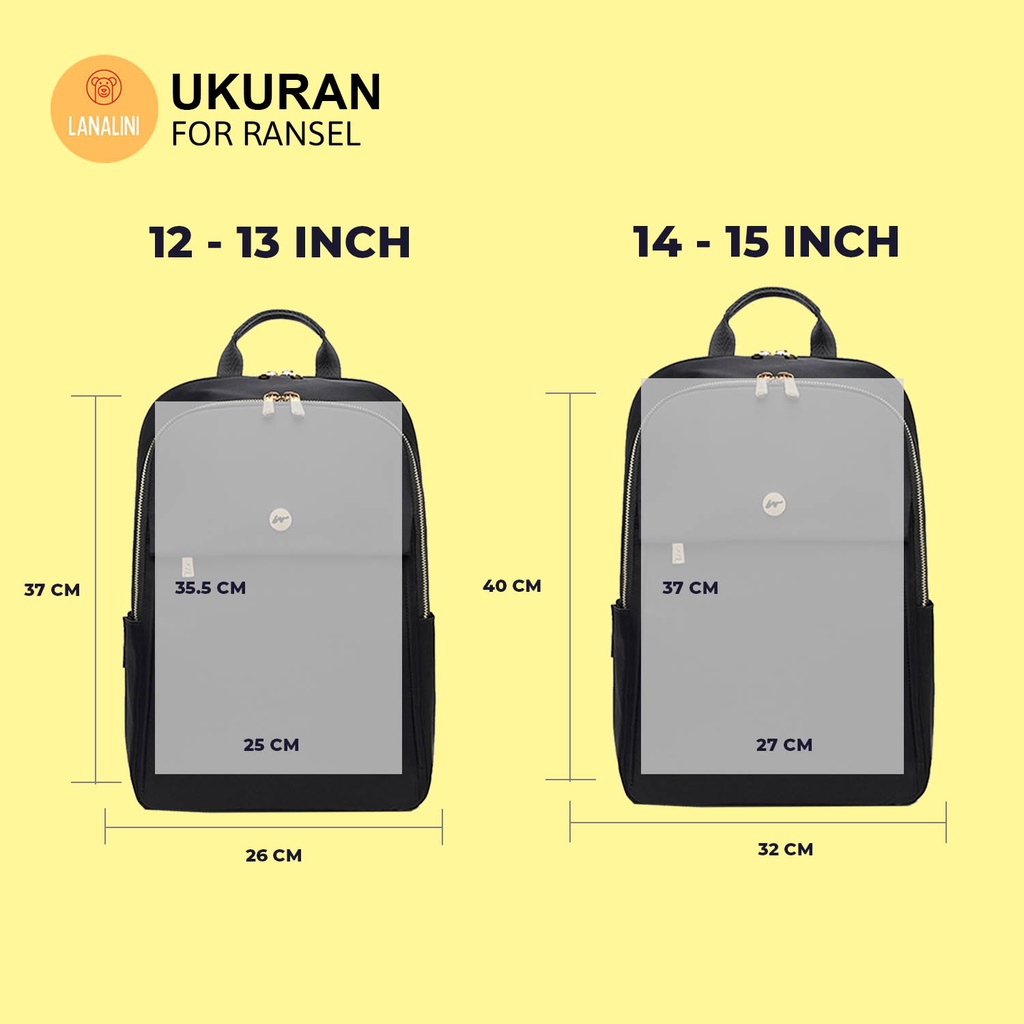 Tas Ransel Backpack Multifungsi Laptop Kuliah Kerja Sekolah Cewek Cewe Wanita Macbook Air Pro Asus Acer Lenovo HP Huawei Vivobook 11 12 13 14 15 15,6 inch Anti Air Tahan Air Waterproof Warna Pink Pastel Hitam Black Slot Sekat Banyak Korean Model Murah