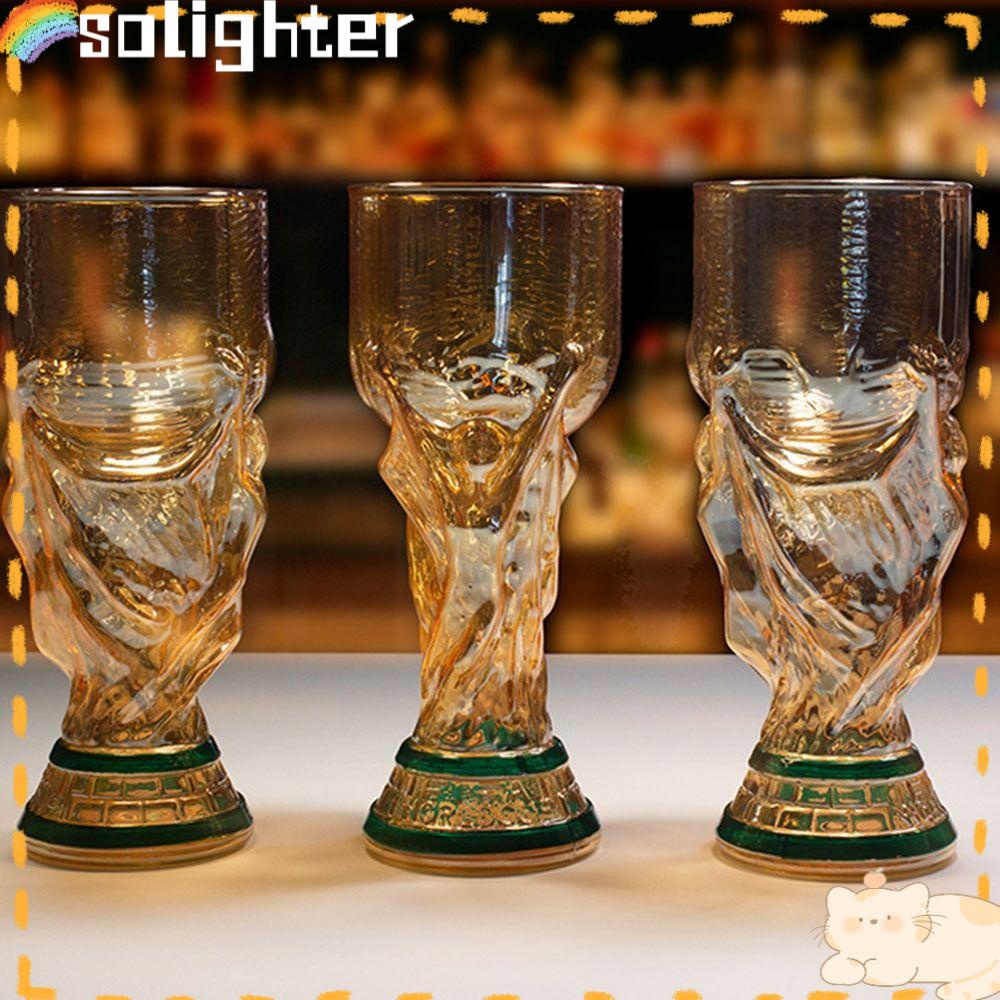 Cangkir Gelas SOLIGHTER Ornamen Peripherals Craft 2022ball Trophy Beer Mug