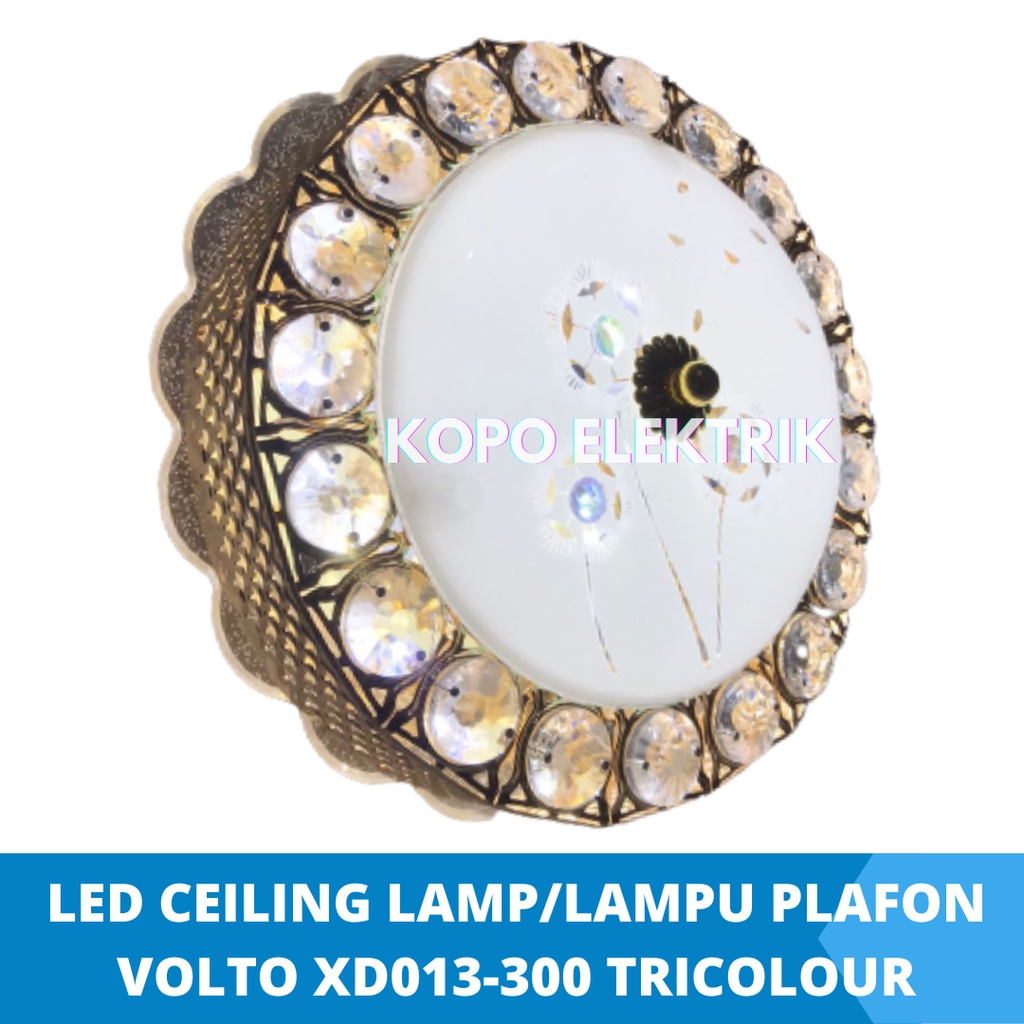 Led Ceiling Lamp/Lampu Plafon XD013-300 TRICOLOUR