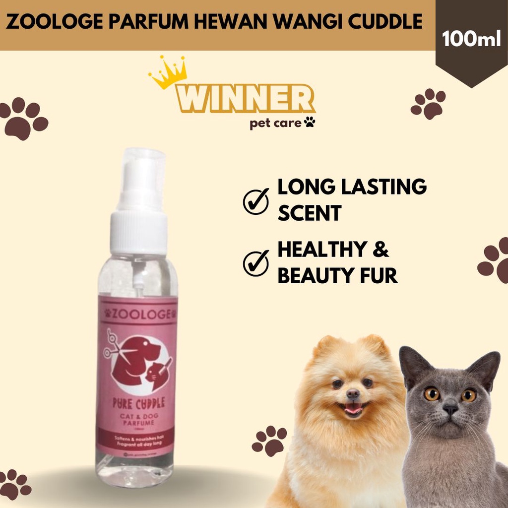 Zoologe Parfum Hewan Wangi Cuddle 100ml