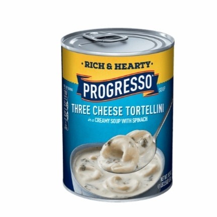 

PROGRESSO SOUP RICH & HEALTY THREE CHEESE TORTELLINI 18.5 OZ