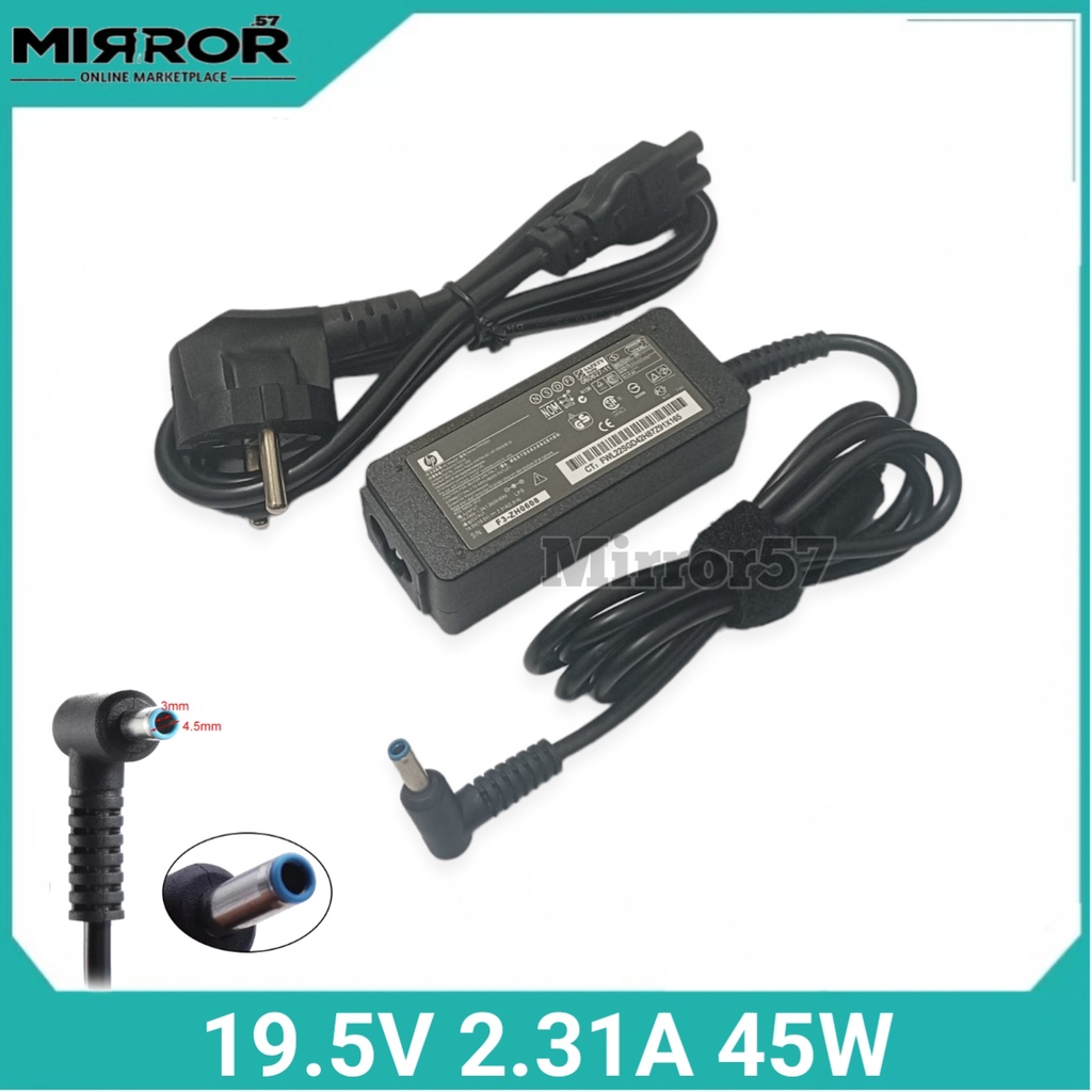 Charger Laptop HP Folio 9470m 9480M,1050 G1 Adaptor Hp 19.5V 2.31A 45W