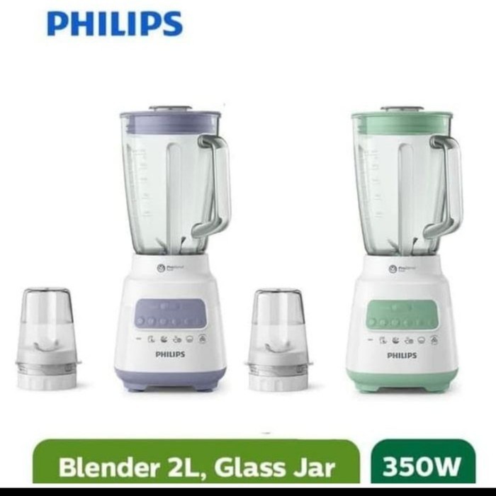 PHILIPS Blender Kaca Philip Blender ES BATU 2 Liter HR-2222 HR2222 HR 2222
