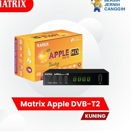Terhitz	8.8 Set Top Box Tv Digital Matrix DVB T2 Apple HD EWS / set top box dvb t2 / set box tv digital / box tv digital / set top box tv tabung / stb dvb t2 / [LKA]-6