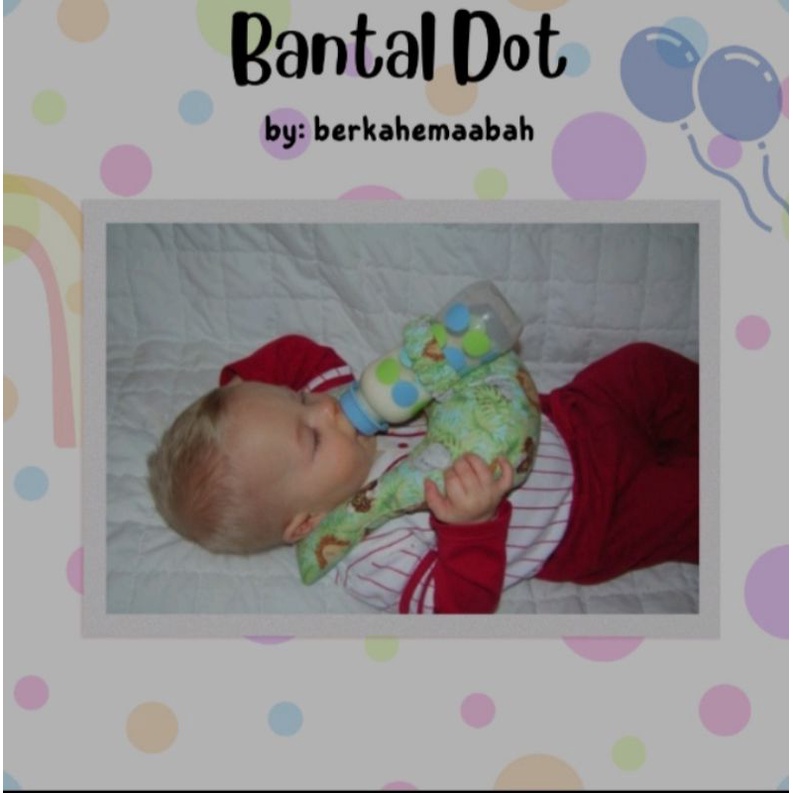 Bantal Penyanggah Dot Bayi Lucu/ Bantal penyanggah Botol Susu Bayi High Quality