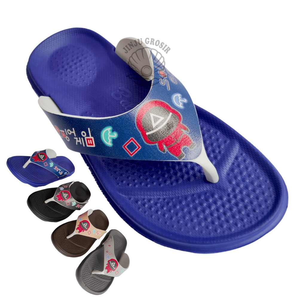 Sandal Jepit Anak Laki Laki Perempuan Sendal Anak Cowok Cewek Umur 1 2 3 4 5 6 7 8 9 10 Tahun Bahan 