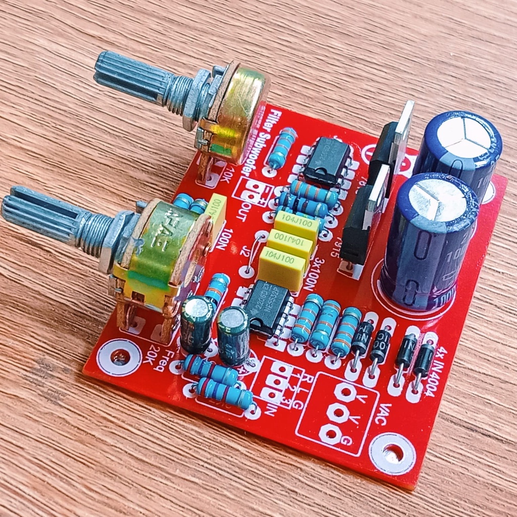 kit filter subwoofer crossover LPF