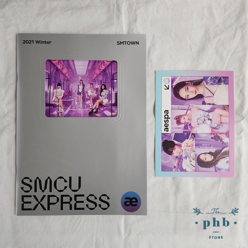 [Unsealed] Aespa SMCU SMTOWN Group Winter 2021 Album Only + Rolled Poster