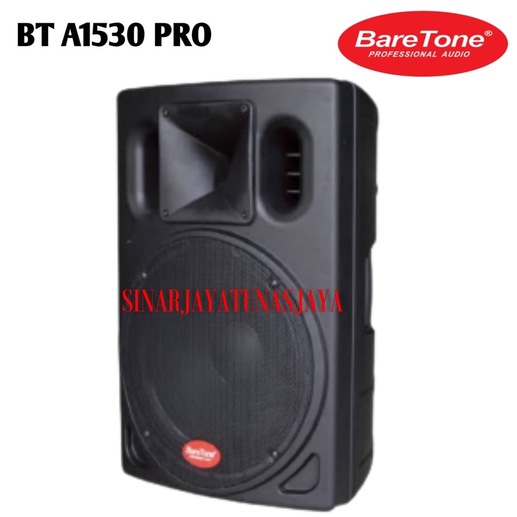 SPEAKER AKTIF 15 INCH 800WATT BARETONE BT A1530 PRO GARANSI RESMI + BONUS - BARETONE BT A1530 PRO