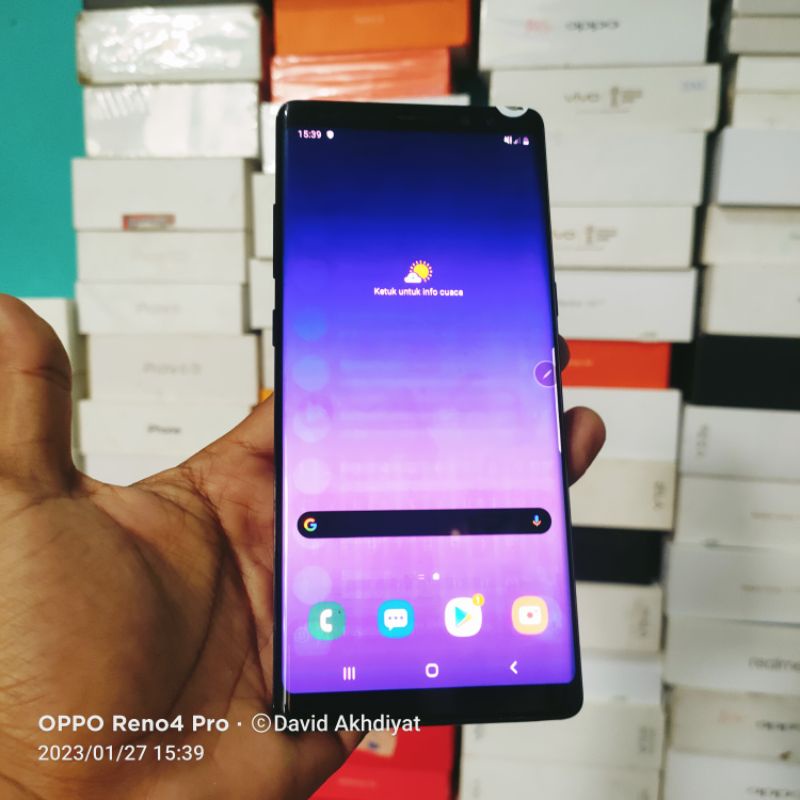 Samsung Galaxy Note 8 Ram 6Gb Rom 64gb Original Sein Second TERMURAH