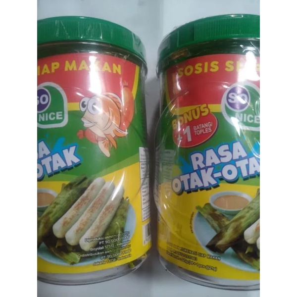 

SO NICE SIAP MAKAN SPESIAL RASA OTAK-OTAK