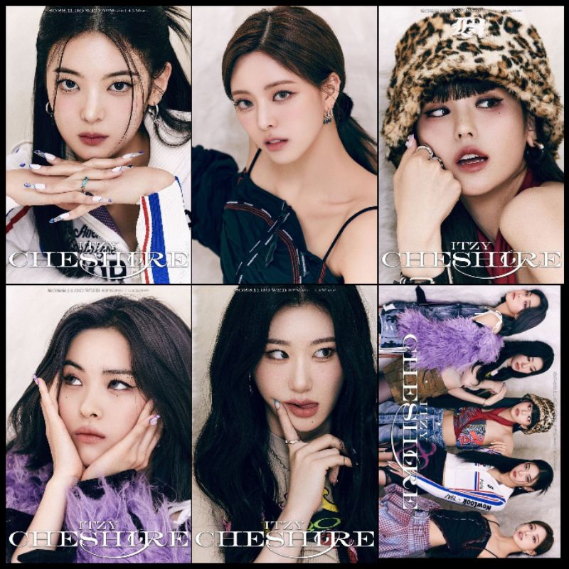 PHOTOCARD PREMIUM ITZY CHESHIRE UNOFFICIAL