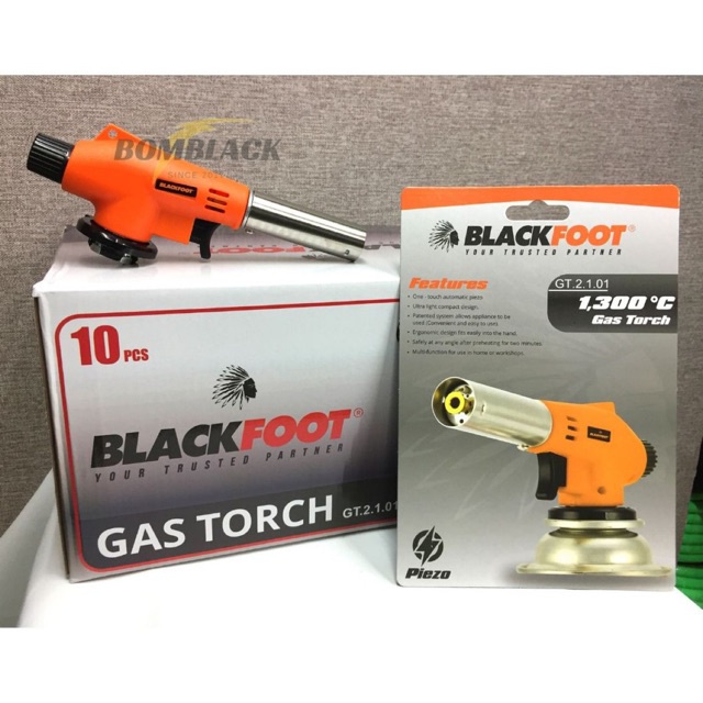 Gas Torch BLACKFOOT Pematik Gas Api BBQ Keju Blow Torch Alat Las Bakar MURAH
