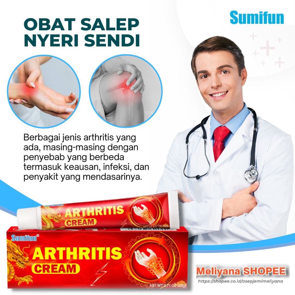 ORIGINAL SUMIFUN Salep Rematik Asam Urat Nyeri sendi Arthritis