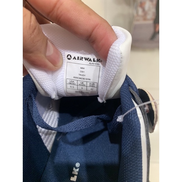 Airwalk Trudy - Mens Sneakers Shoes AIWCM220101N White Navy