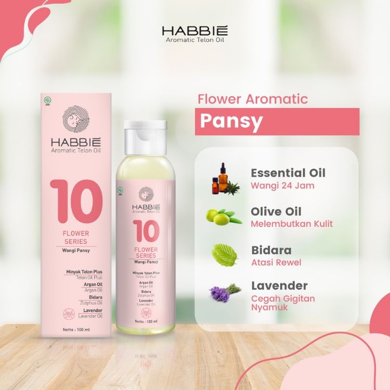 Habbie aromatic telon oil plus varian flower series | telon aromatik