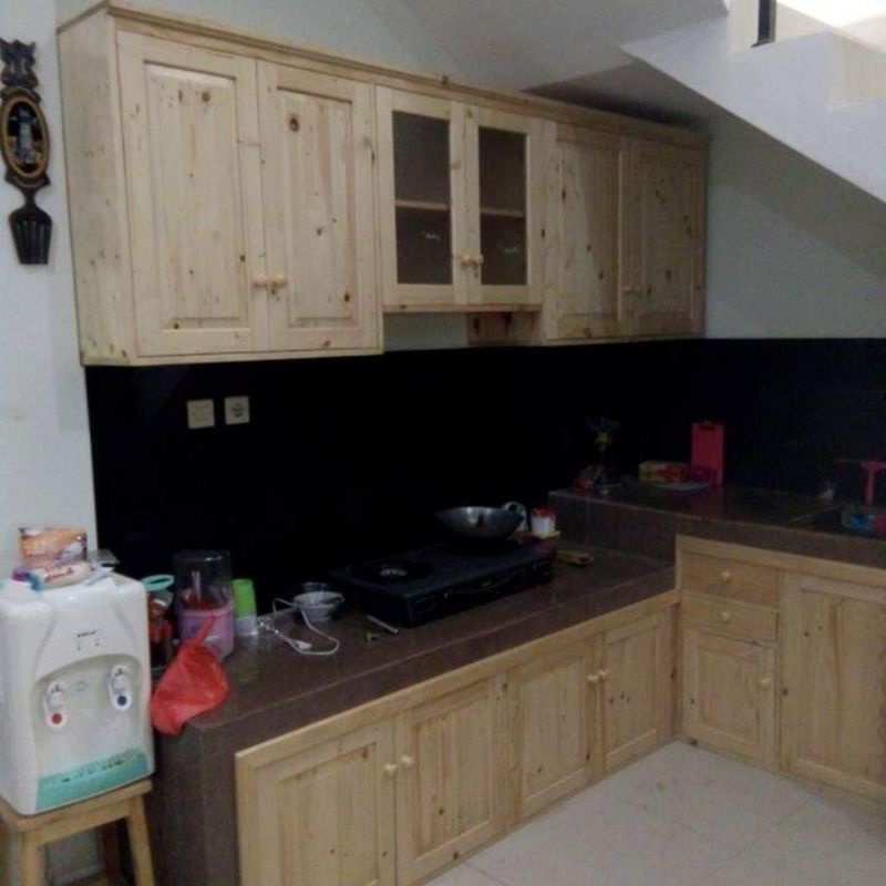kitchen set minimalis modern lemari dapur kitchen set kayu jati murah