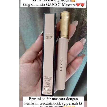 Gucci Mascara Lash by Lash Buildable Volume Mascara