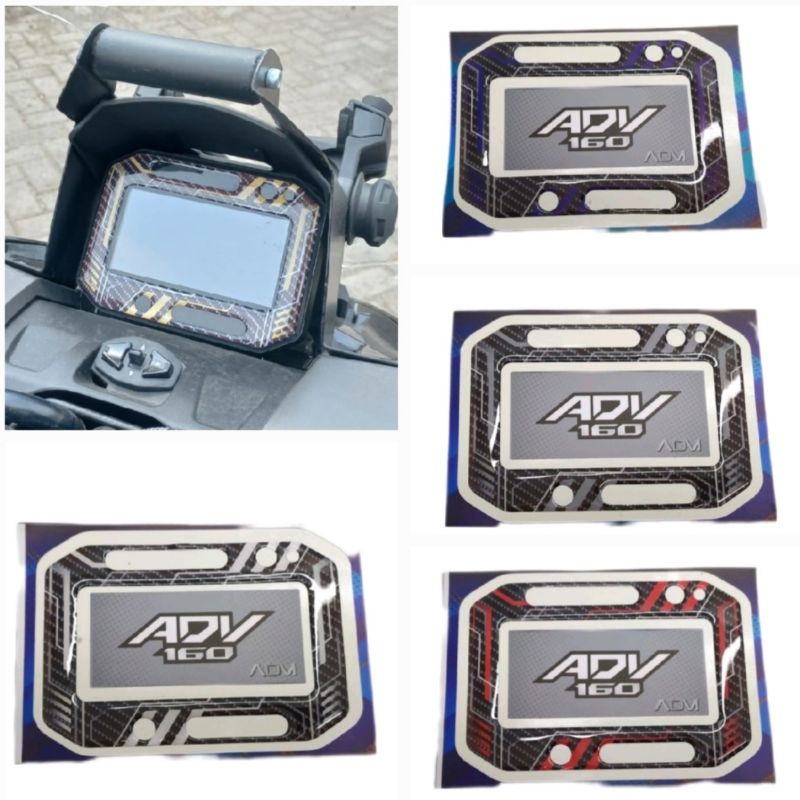 Stiker spidometer ADV 160 Sticker Antigores Speedo meter ADV 160 RESIN