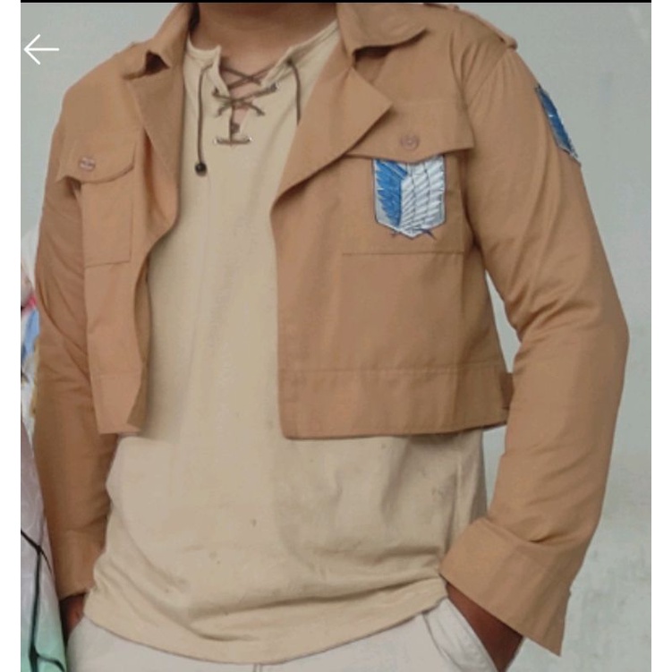 Jaket Attack On Titan Size L Survey Corps