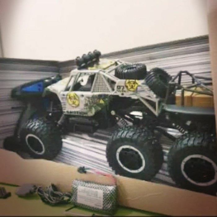 Rc rock crawler 6WD mobil remote control Rock crawler 6 roda 6x6