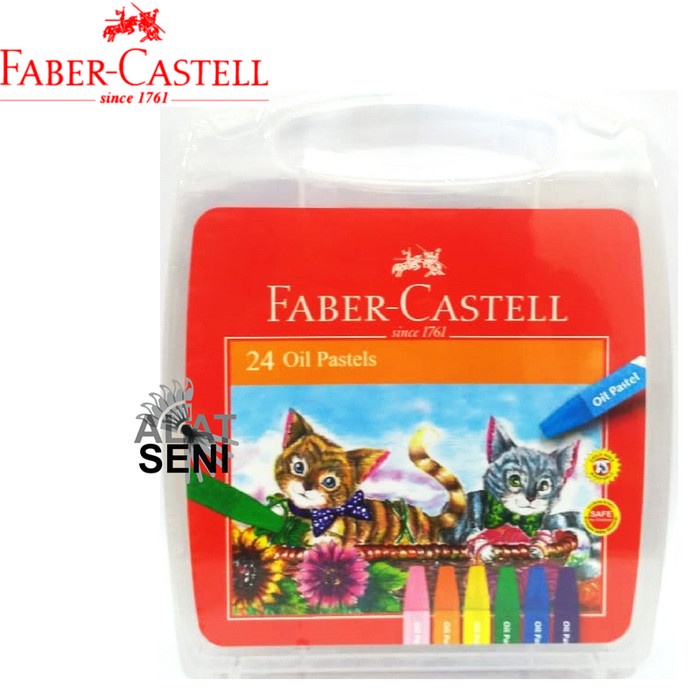 

Pastel Crayon Oil Pastels Faber Castell 24 Warna/Faber Castell Oil Pastel 24