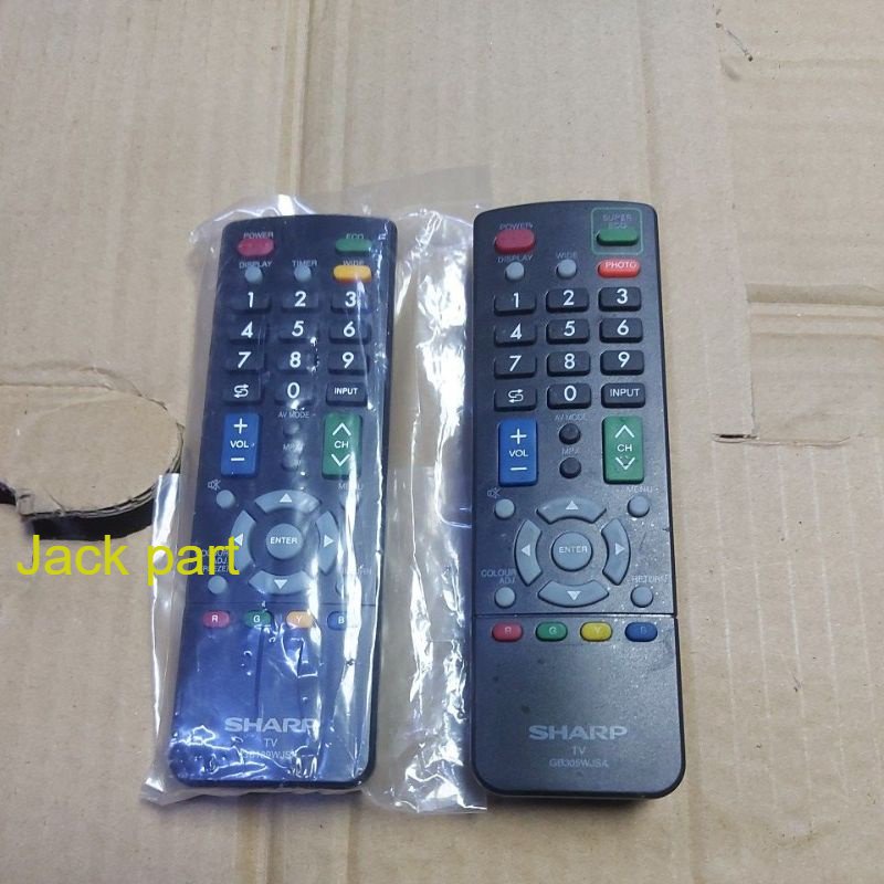 REMOTE ORIGINAL ORI TV LED SHARP