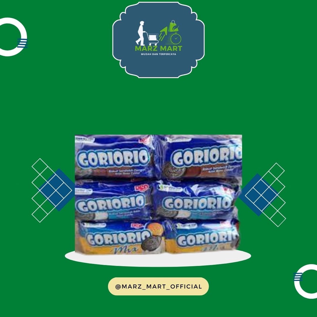 

Biskuit Sandwich Goriorio 14 gr