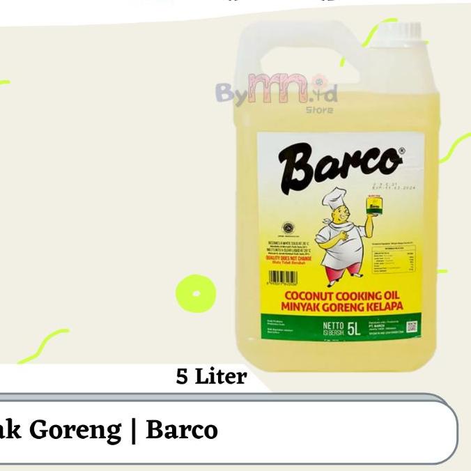 

Promo[KI3]-MINYAK GORENG BARCO 5L | MINYAK BARCO 5 LITER