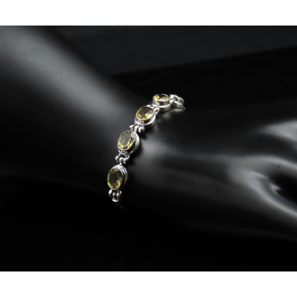 Gelang Perak 925 Citrine