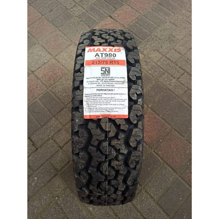 Maxxis Bravo AT 980 Size 215/75 R15 Ban Mobil JEEP 4WD D-Max Single
