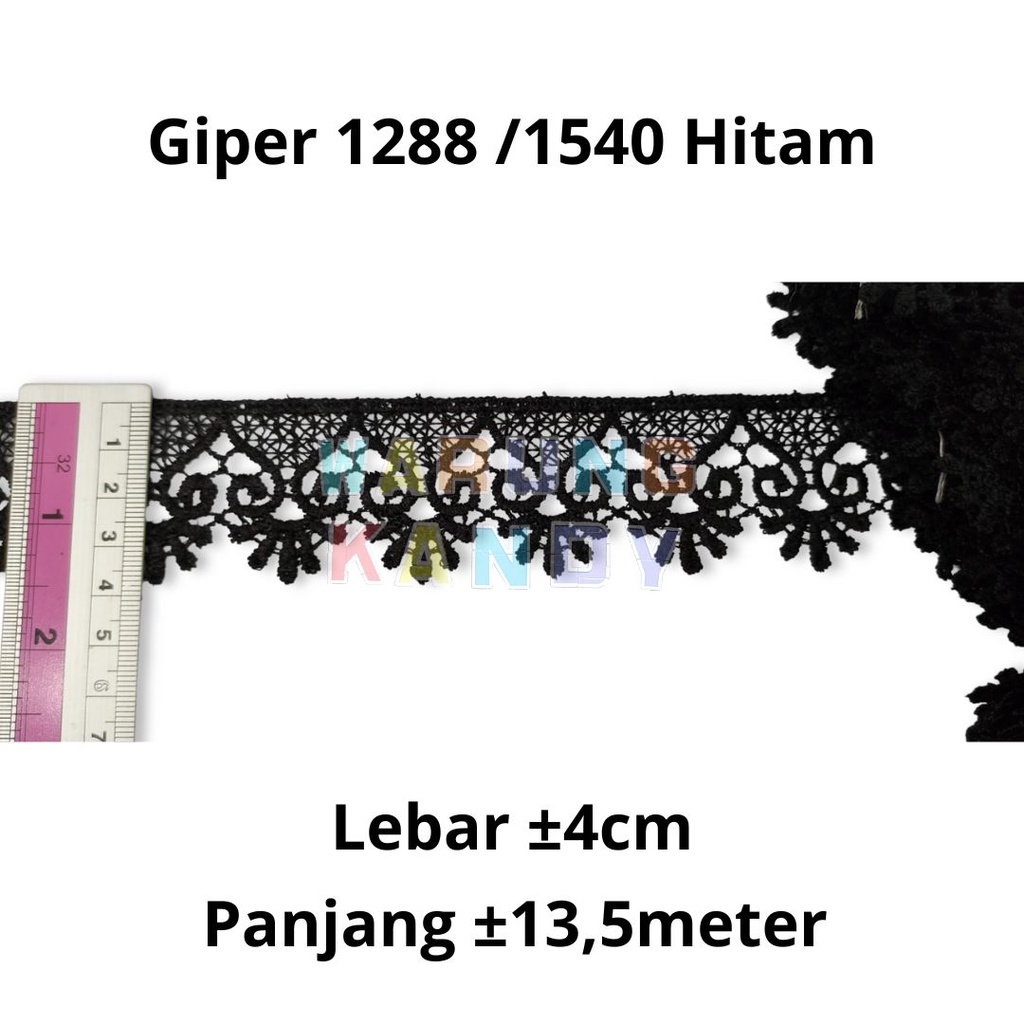 Giper 1288 /1540 Hitam 4cm