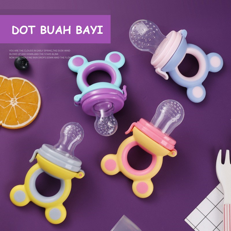 UNIKID DOT BUAH EMPENG BAYI MPASI Multifungsi Baby Fruit Feeder Original BPA FREE PREMIUM