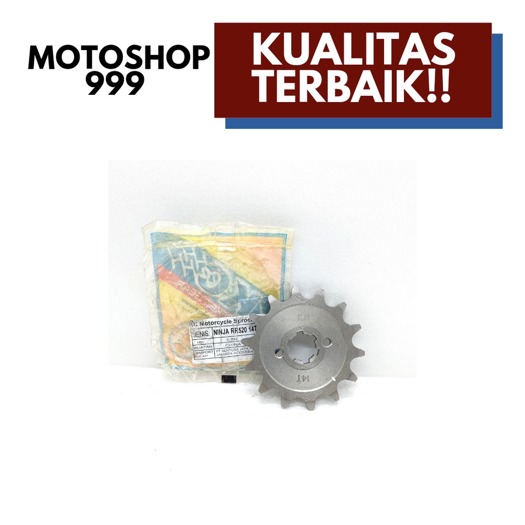 Gear depan Ninja RR 520 14T KC
