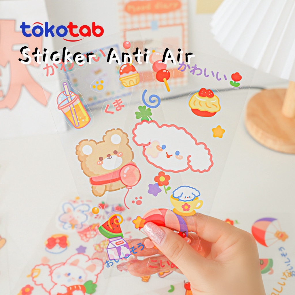 

Tokotab - Stiker Lucu Jurnal Stiker Strawberry Sticker Tangan Buku Dekorasi Stiker PVC Anti Air 1 Lembar
