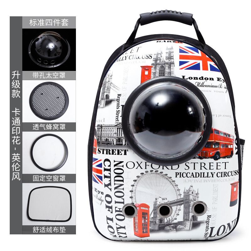 Tas Astronot Kucing Ransel Travel Bag Pet Carrier Kucing/Anjing