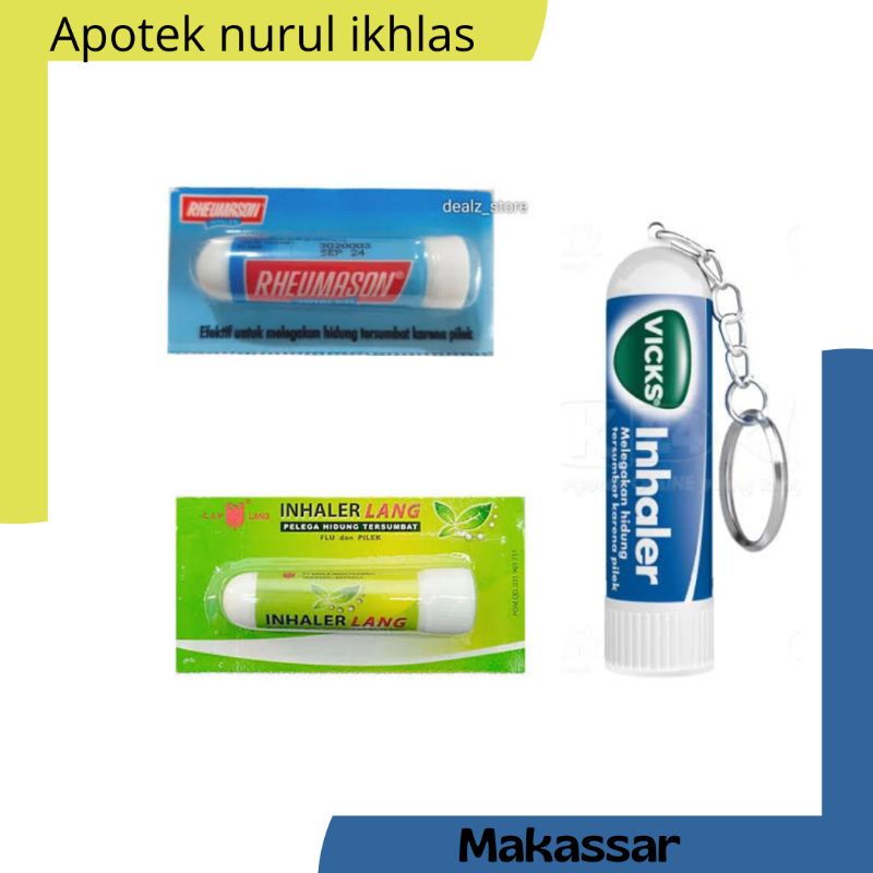 Rheumason I vicks I lang inhaler mengandung eucalyptus oil I j