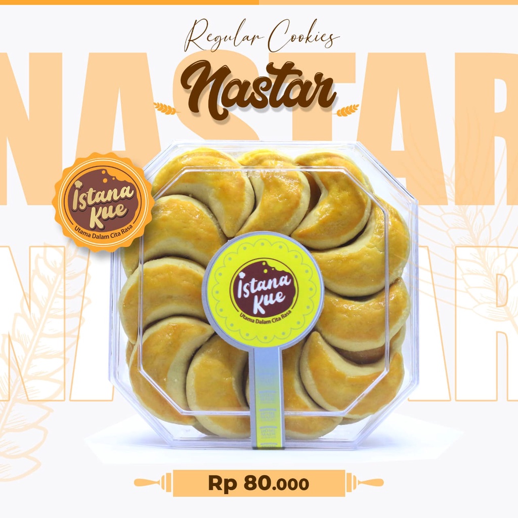 

ISTANA COOKIES NASTAR REGULER KUE KERING NASTAR WISJMAN / WISMAN KEJU ISI NANAS 500gr KUE LEBARAN PREMIUM