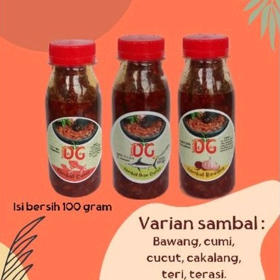 

Sambal Dega isi 100gr
