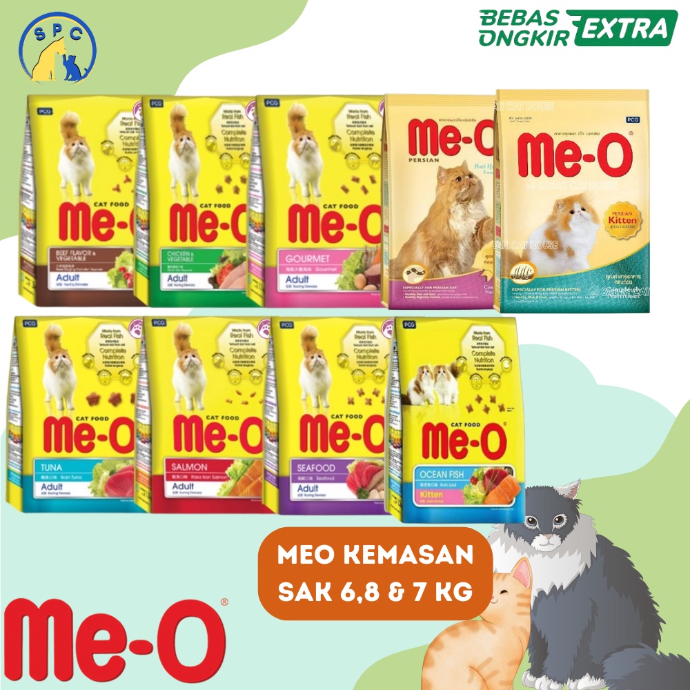 Meo Kitten 7 kg Sak Meo Cat Food Makanan Kucing Premium All Varian