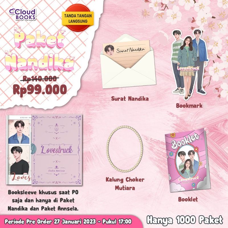 Jual Novel LOVESTRUCK by Exsha Annissa 100 Original Shopee Indonesia