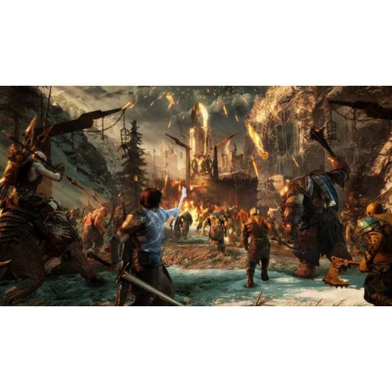 PS4 Middle Earth Shadow Of War - Eng / R1 ( Bonus Ring )