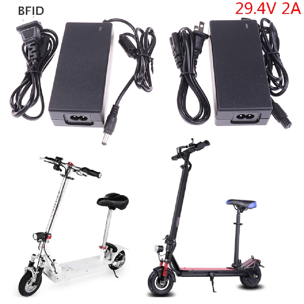 [BFID] 29.4v 2A Sepeda Listrik lithium charger US/EU Untuk 24V 2A pack [ID]