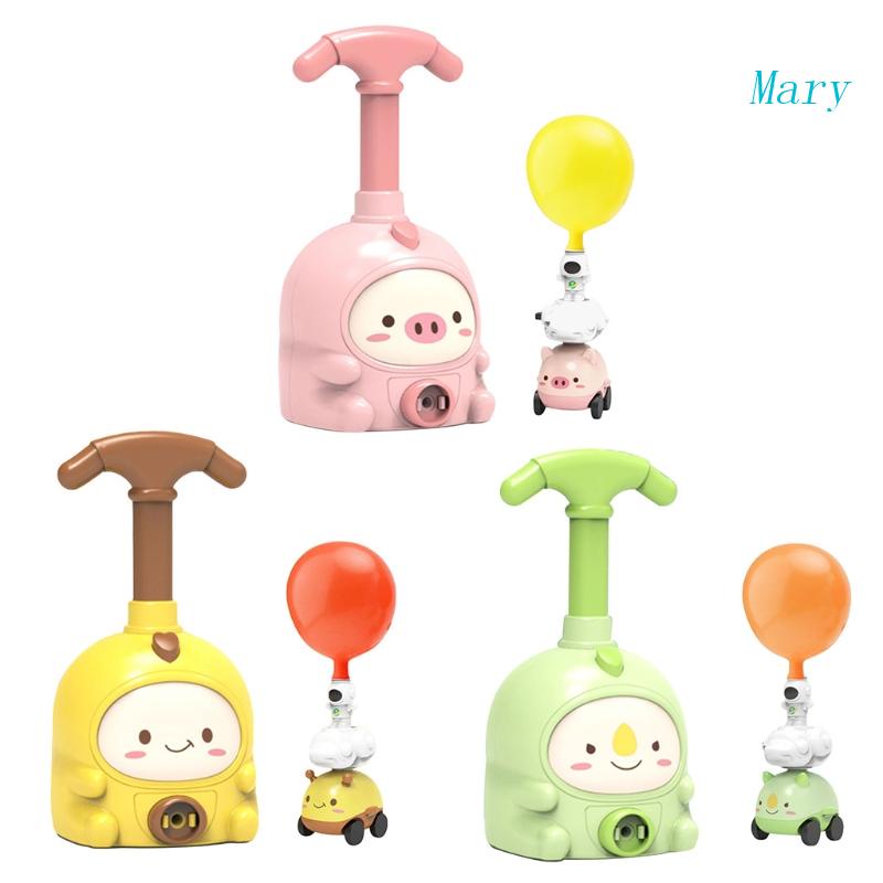 Mary Novelty Hadiah Model Kendaraan Anti-Tabrakan Balon Mobil Dengan Pompa Anak Hadiah Xmas
