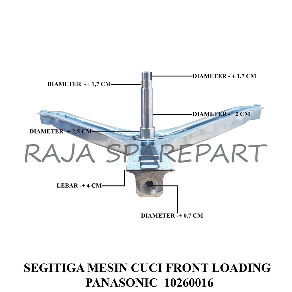 SEGITIGA MESIN CUCI FRONT LOADING PANASONIC  10260016