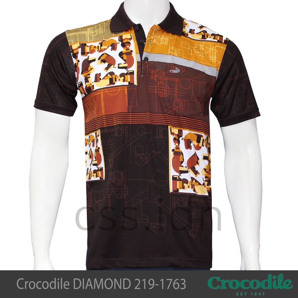 Kaos Kerah Pria Crocodile Diamond 219-1763