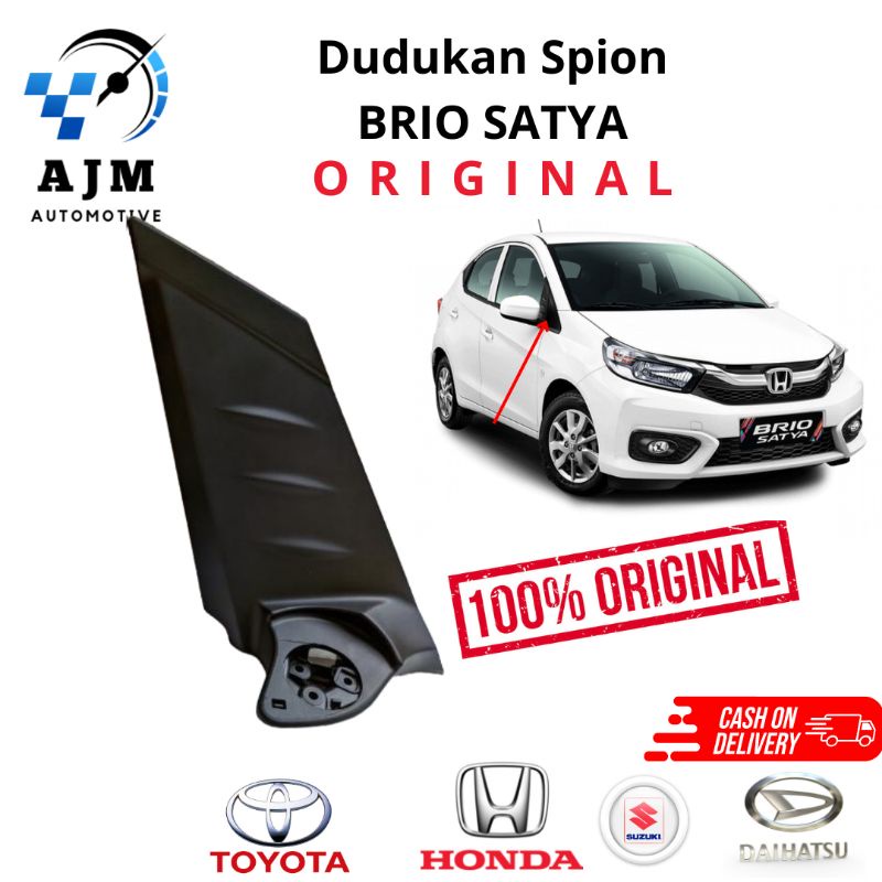 Dudukan kaki spion Brio Satya Original tiang spion brio satya 2015 2016 2017 2019